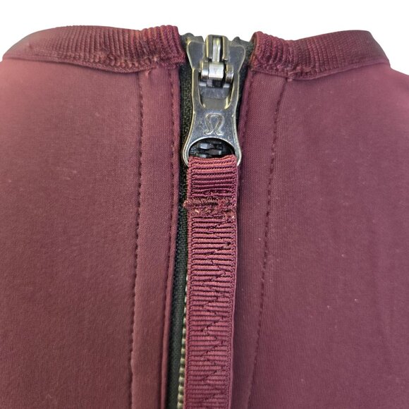Lululemon Here To There Skater Mini Dress in Bordeaux Drama Size 0 (est) - Picture 8 of 8